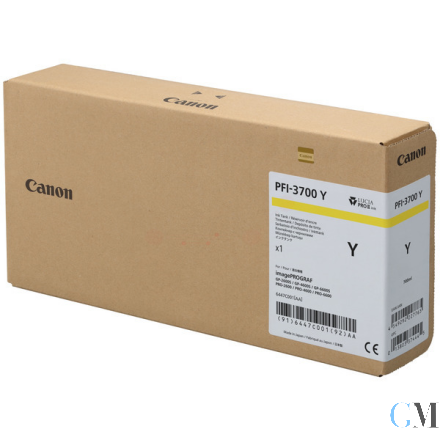 Original Canon 6447C001/PFI-3700Y Tintenpatrone gelb 700ml