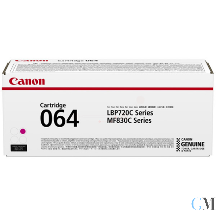 Original Canon 4933C001/064 Tonerkartusche magenta, 5.000 Seiten ISO/IEC 19752
