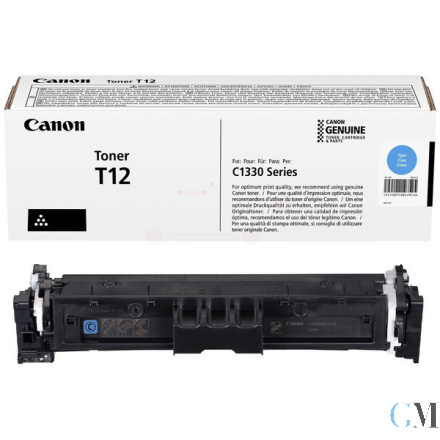 Original Canon 5097C006/T12 Tonerkartusche cyan, 5.300 Seiten ISO/IEC 19752