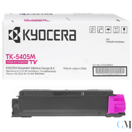 Original Kyocera 1T02Z6BNL0/TK-5405M Toner-Kit magenta, 10.000 Seiten ISO/IEC 19752