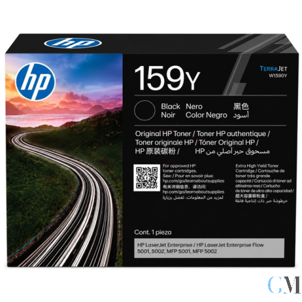 Original HP W1590Y/159Y Tonerkartusche extra High-Capacity, 26.000 Seiten ISO/IEC 19752