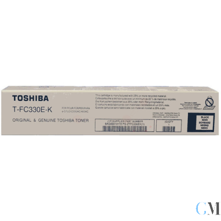 Original Toshiba 6AG00009135/T-FC330EK Toner schwarz, 18.400 Seiten