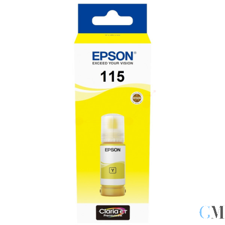 Original Epson C13T07D44A/115 Tintenpatrone gelb, 6.200 Seiten 2300 Fotos 70ml