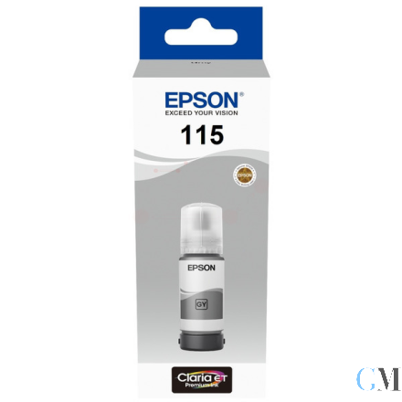 Original Epson C13T07D54A/115 Tintenpatrone grau, 6.200 Seiten 2300 Fotos 70ml