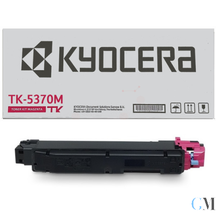 Original Kyocera 1T02YJBNL0/TK-5370M Toner-Kit magenta, 5.000 Seiten ISO/IEC 19752