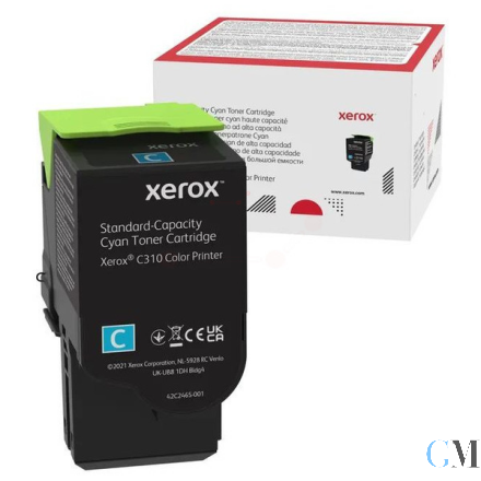 Original Xerox 006R04357 Toner-Kit cyan, 2.000 Seiten ISO/IEC 19752