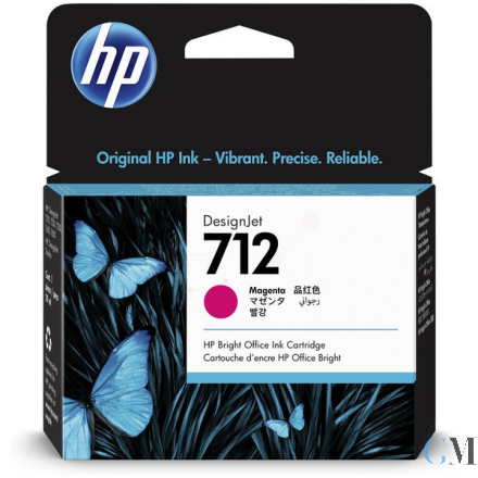 Original HP 3ED68A/712 Tintenpatrone magenta 29ml