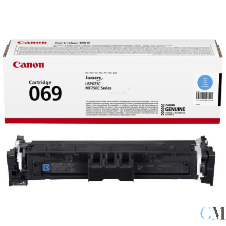 Original Canon 5093C002/069 Tonerkartusche cyan, 1.900 Seiten ISO/IEC 19752