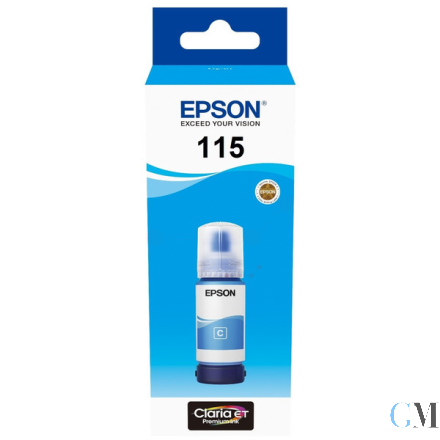 Original Epson C13T07D24A/115 Tintenpatrone cyan, 6.200 Seiten 2300 Fotos 70ml