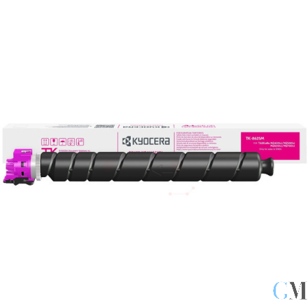 Original Kyocera 1T0C2KBNL1/TK-8625M Toner-Kit magenta High-Capacity, 24.000 Seiten ISO/IEC 19752
