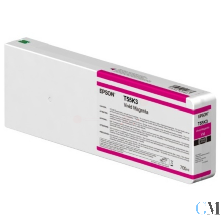 Original Epson C13T55K30N/T55K300 Tintenpatrone magenta Vivid 700ml