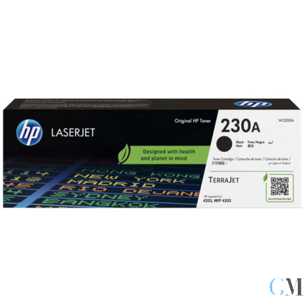 Original HP W2300A/230A Tonerkartusche schwarz, 2.000 Seiten ISO/IEC 19798