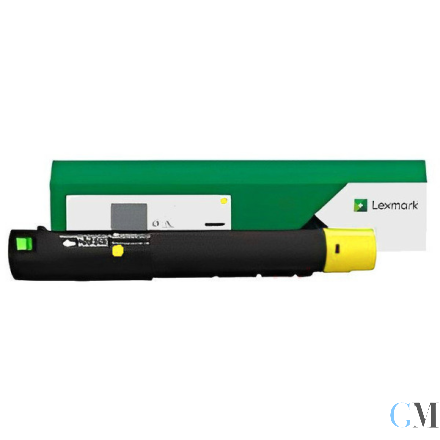 Original Lexmark 85D0HY0 Toner-Kit gelb High-Capacity, 16.000 Seiten ISO/IEC 19752
