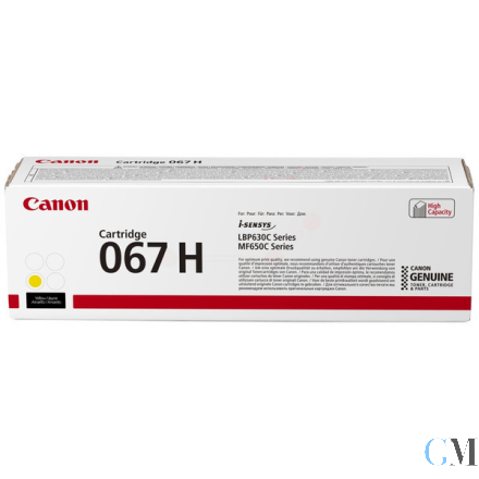 Original Canon 5103C002/067H Tonerkartusche gelb High-Capacity, 2.350 Seiten ISO/IEC 19752