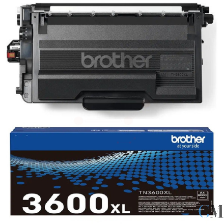 Original Brother TN-3600XL Toner-Kit High-Capacity, 6.000 Seiten ISO/IEC 19752
