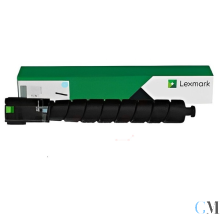 Original Lexmark 83D0HC0 Toner-Kit cyan, 22.000 Seiten ISO/IEC 19752