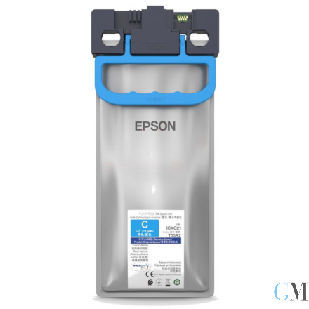 Original Epson C13T05A20N/T05A Tintenpatrone cyan, 20.000 Seiten ISO/IEC 19752
