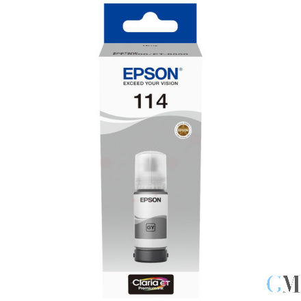 Original Epson C13T07B540/114 Tintenflasche grau, 6.700 Seiten 2300 Fotos 70ml