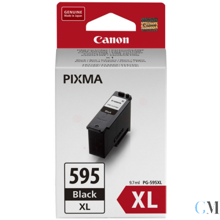 Original Canon 7170C001/PG-595XL Tintenpatrone schwarz High-Capacity, 300 Seiten ISO/IEC 19752 9.7ml