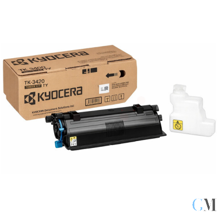 Original Kyocera 1T0C0Y0NL1/TK-3420 Toner-Kit, 14.500 Seiten ISO/IEC 19752