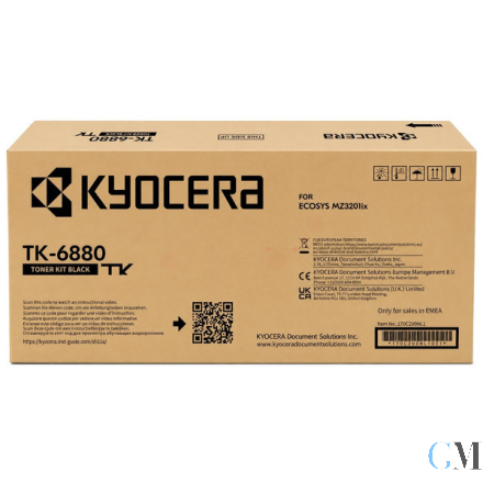 Original Kyocera 1T0C2V0NL1/TK-6880 Toner-Kit, 5.000 Seiten ISO/IEC 19752