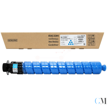 Original Ricoh 842778 Toner cyan, 11.000 Seiten ISO/IEC 19752