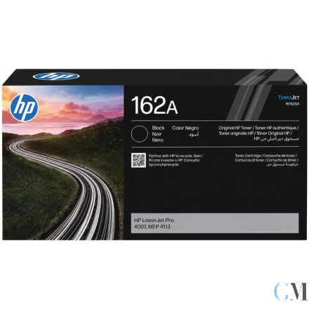 Original HP W1620A/162A Tonerkartusche, 3.000 Seiten ISO/IEC 19752