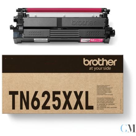 Original Brother TN-625XXLM Toner-Kit magenta extra High-Capacity, 6.500 Seiten ISO/IEC 19752