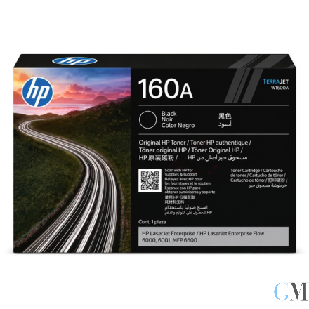 Original HP W1600A/160A Tonerkartusche, 10.500 Seiten ISO/IEC 19752