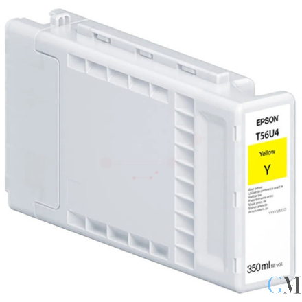 Original Epson C13T56U400/T56U4 Tintenpatrone gelb 350ml