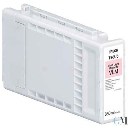 Original Epson C13T56U600/T56U6 Tintenpatrone magenta hell Vivid 350ml