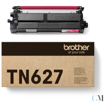 Original Brother TN-627M Toner-Kit magenta ultra High-Capacity, 10.000 Seiten ISO/IEC 19752