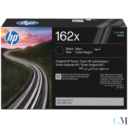 Original HP W1620X/162X Tonerkartusche High-Capacity, 10.000 Seiten ISO/IEC 19752
