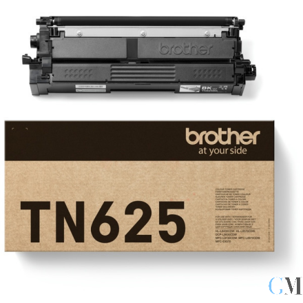 Original Brother TN-625BK Toner-Kit schwarz, 3.000 Seiten ISO/IEC 19752