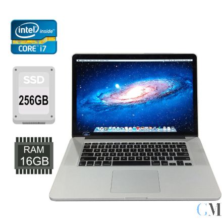 Apple MacBook Pro Mid 2014 11.2 A1398 i7-4770HQ 2,2GHz 256 GB SSD 16 GB RAM 94%