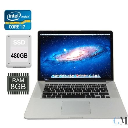 Apple MacBook Pro Early 2013 10.1 A1398 i7-3635HQ 2,4GHz 480GB SSD 8GB 83%