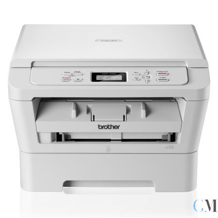Brother DCP-7055W DIN A4 S/W WLAN Multifunktionsgerät refurbished mit Flachbettscanner mit gedruckten Seiten mit neuem Toner mit neuer Trommel