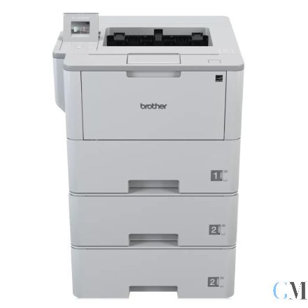 Brother HL-L6400DW gelabelt HL-L6450DW Laserdrucker refurbished mit 2x Zusatzpapierfach LT-6505 unter 22.000 Seiten gedruckt mit gebrauchtem Toner