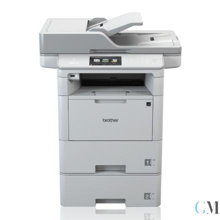 Brother MFC-L6900DW DIN A4 S/W WLAN Multifunktionsgerät refurbished mit Zusatzpapierfach LT-6505 mit 47.502 gedruckten Seiten mit gebrauchtem Toner und gebrauchten Trommel
