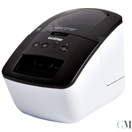 Brother QL-700 Thermodirekt Etikettendrucker refurbished mit USB