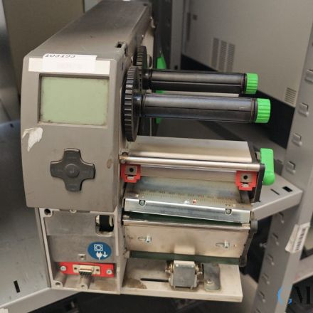 CAB A4+/300 Thermotransfer Etikettendrucker Betriebsdauer 41.034h 03min Zählerstand 9.869 Etiketten gedruckt Alle Abdeckungen fehlen siehe Bilder