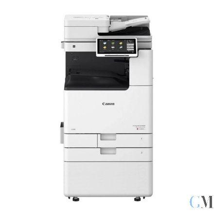 Canon imageRUNNER ADVANCE DX C3830i DIN A3 Farbkopierer refurbished auf Unterschrank mit Rollen mit 119.228 gedruckten Seiten mit gebrauchtem Tonersatz B: 100% C: 100% M: 100% Y: 100%