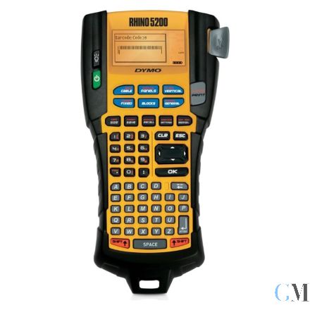 Dymo Rhino 5200 Tragbar Thermotransfer Beschriftungsgerät refubished mit Akku OVP wie Neu