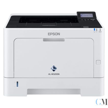 Epson WorkForce AcuLaser AL-M320dn DIN A4 S/W Duplex LAN Laserdrucker refurbished mit gebrauchtem Toner