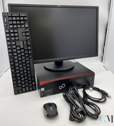 Fujitsu Office PC Set 24 TFT + PC Core i5-6500 3,20GHz 8 GB RAM 256GB SSD Win11