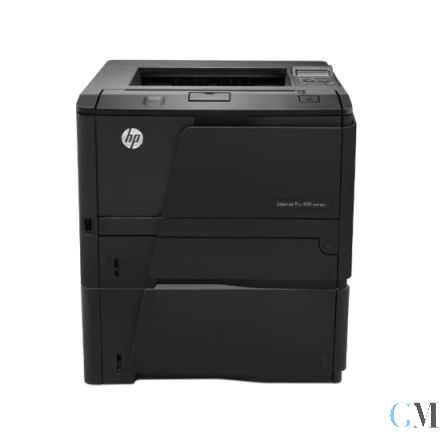 HP LaserJet 400 M401DNE gebrauchter Laserdrucker mit Zusatzpapierfach CF284A