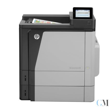 HP Color LaserJet M651DN Farblaserdrucker refurbished mit Zusatzpapierfach CZ261A mit 81.870 gedruckten Seiten mit gebrauchtem Tonersatz