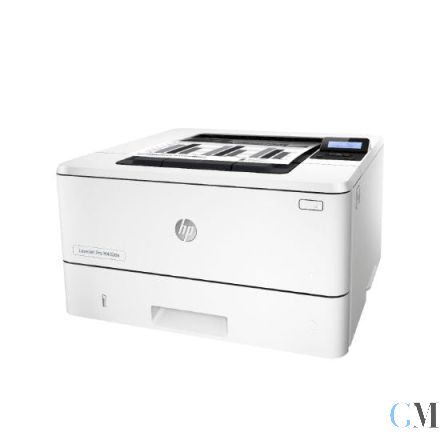 HP LaserJet Pro M402dne DIN A4 S/W Duplex LAN Laserdrucker refurbished  mit 7.564 gedruckten Seiten mit gebrauchtem Toner defekt 