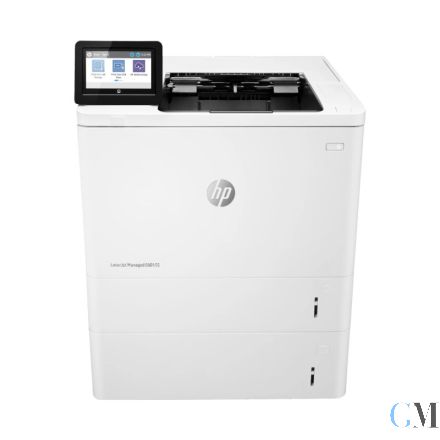 HP LaserJet Managed E60155dn 3GY09A DIN A4 LAN Duplex Laserdrucker refurbished mit Zusatzpapierfach L0H17A mit gebrauchtem Toner