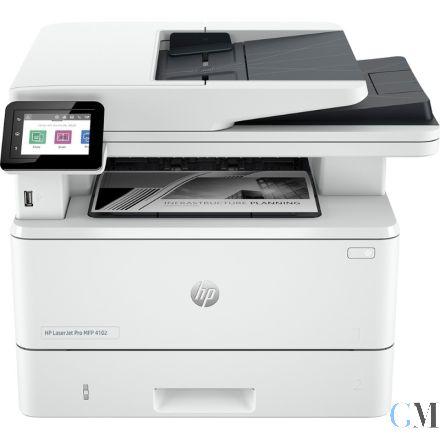 HP Laserjet Pro MFP 4102dw S/W DIN A4 Multifunktionsgerät refurbished mit 3 gedruckten Seiten ohne Toner wie Neu neutral verpackt